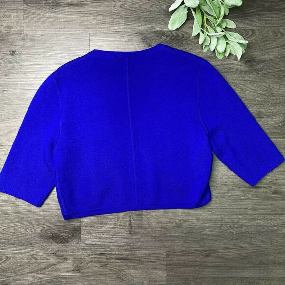 MICHAEL KORS COLLECTION | sz L merino wool shrug - Picture 6 of 8